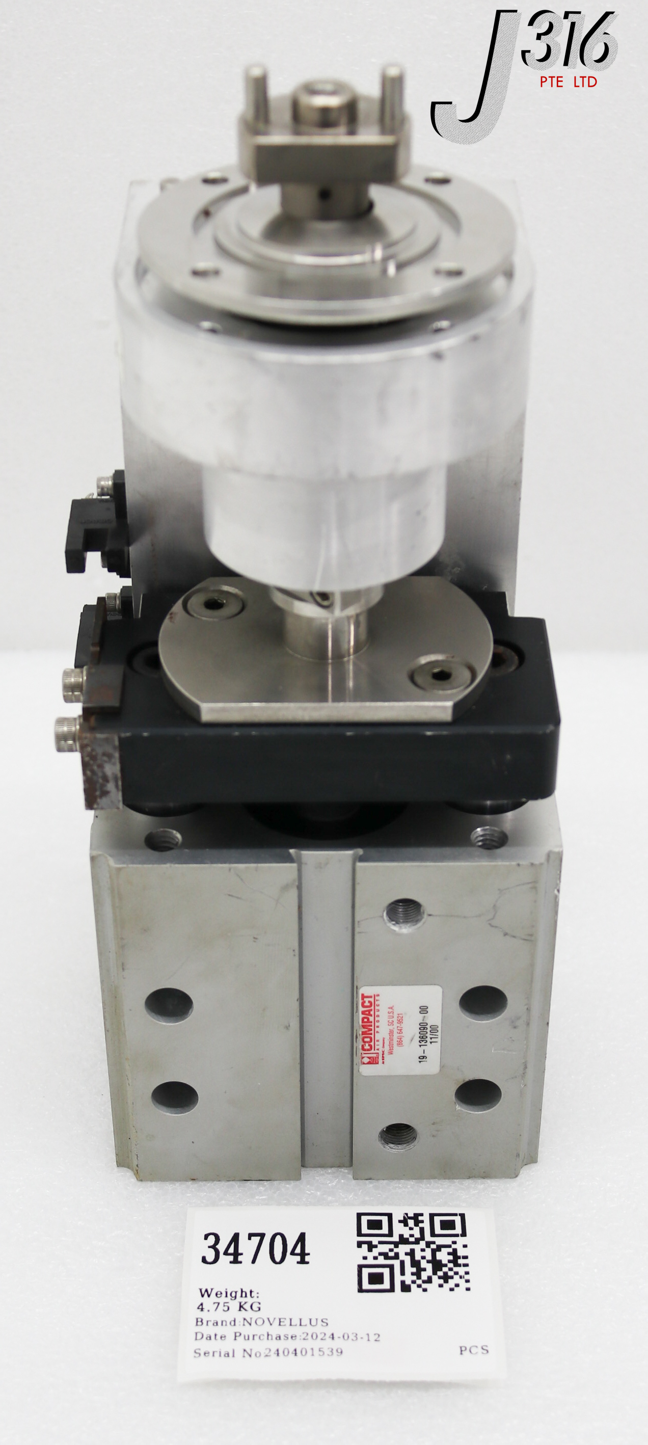 ハッピー 34704 NOVELLUS ASSY, LIFT ACTUATOR, VCTR 02-136089-00 | eBay